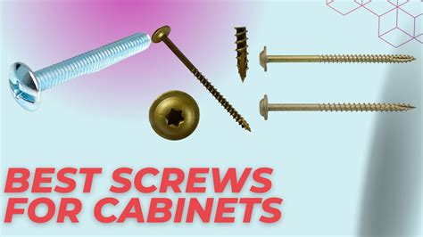 kitchen cabinet stainless steel screw|best cabinet screws for woodworking.